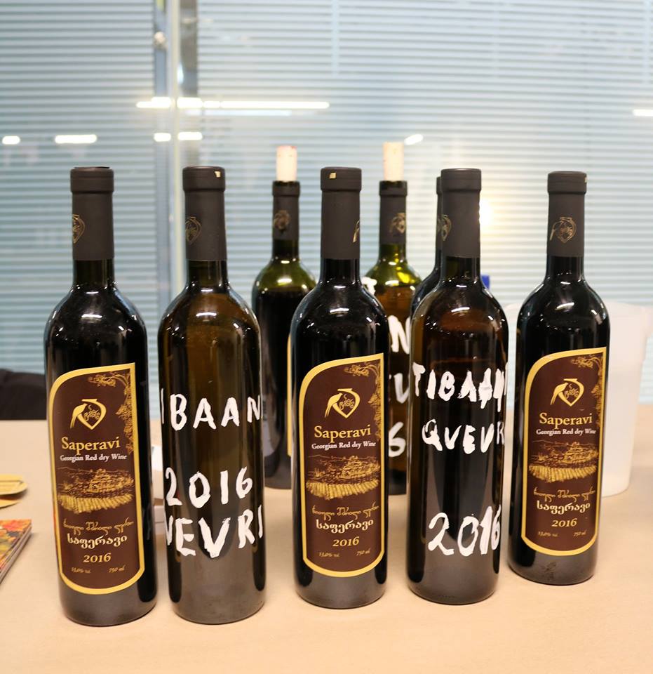 georgian kvevri wines at artisan wine fair in london