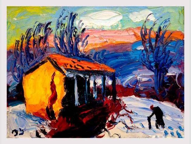 Amazing winter paintings by famous Georgian artists - GeorgianJournal