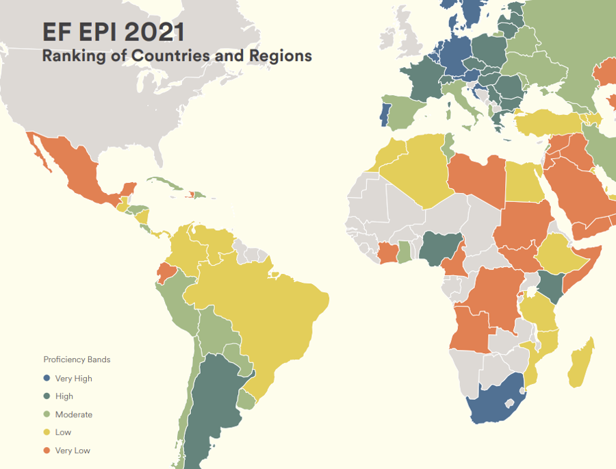 Georgia Ranked 50th in English Proficiency Index - GeorgianJournal