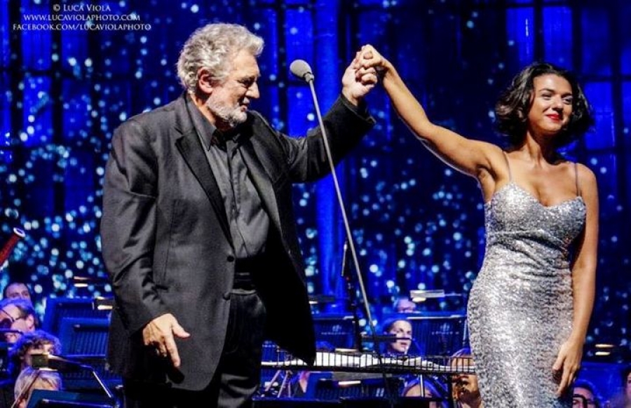 Placido Domingo's serenade to Khatia Buniatishvili - GeorgianJournal