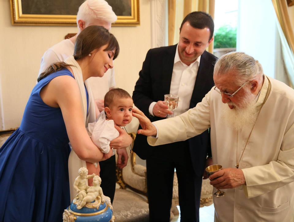 Georgia S Patriarch And Bera Ivanishvili Become Godfathers To Pm S Third Child Georgianjournal