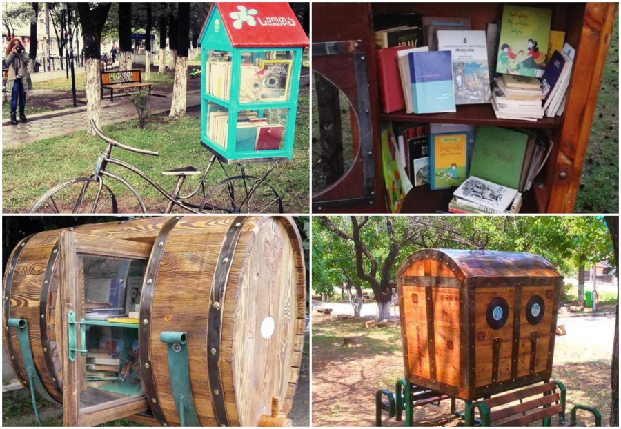 creative-mini-libraries-installed-in-georgia-s-cities-and-villages