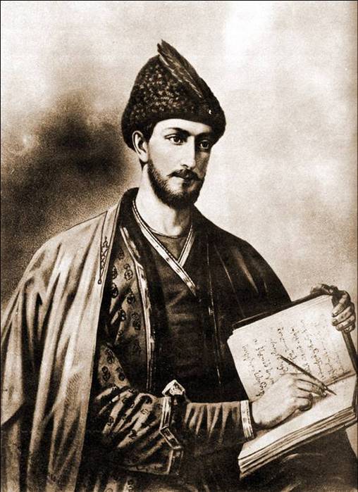 Georgian poet Shota Rustaveli and a British model – Intriguing look ...