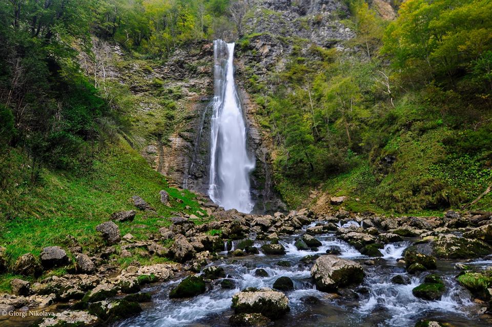 Водопады грузии